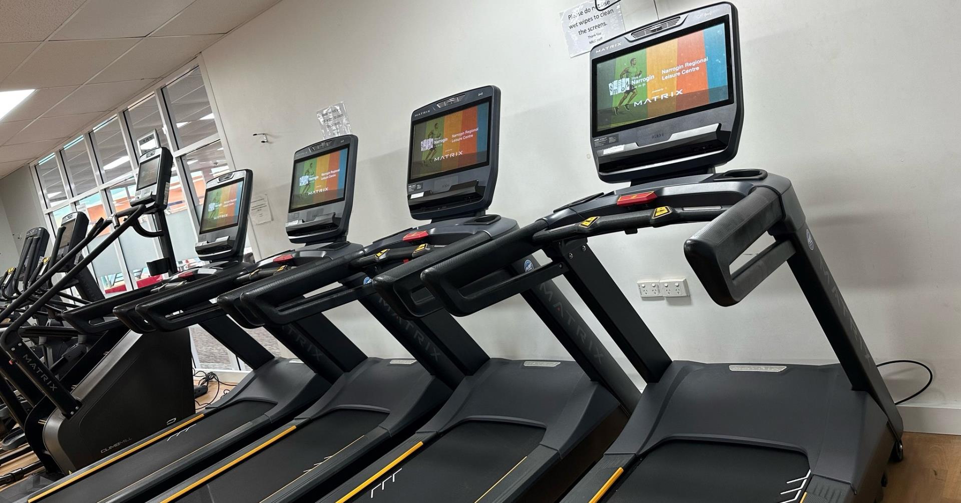 Treadmills and Gym equipment