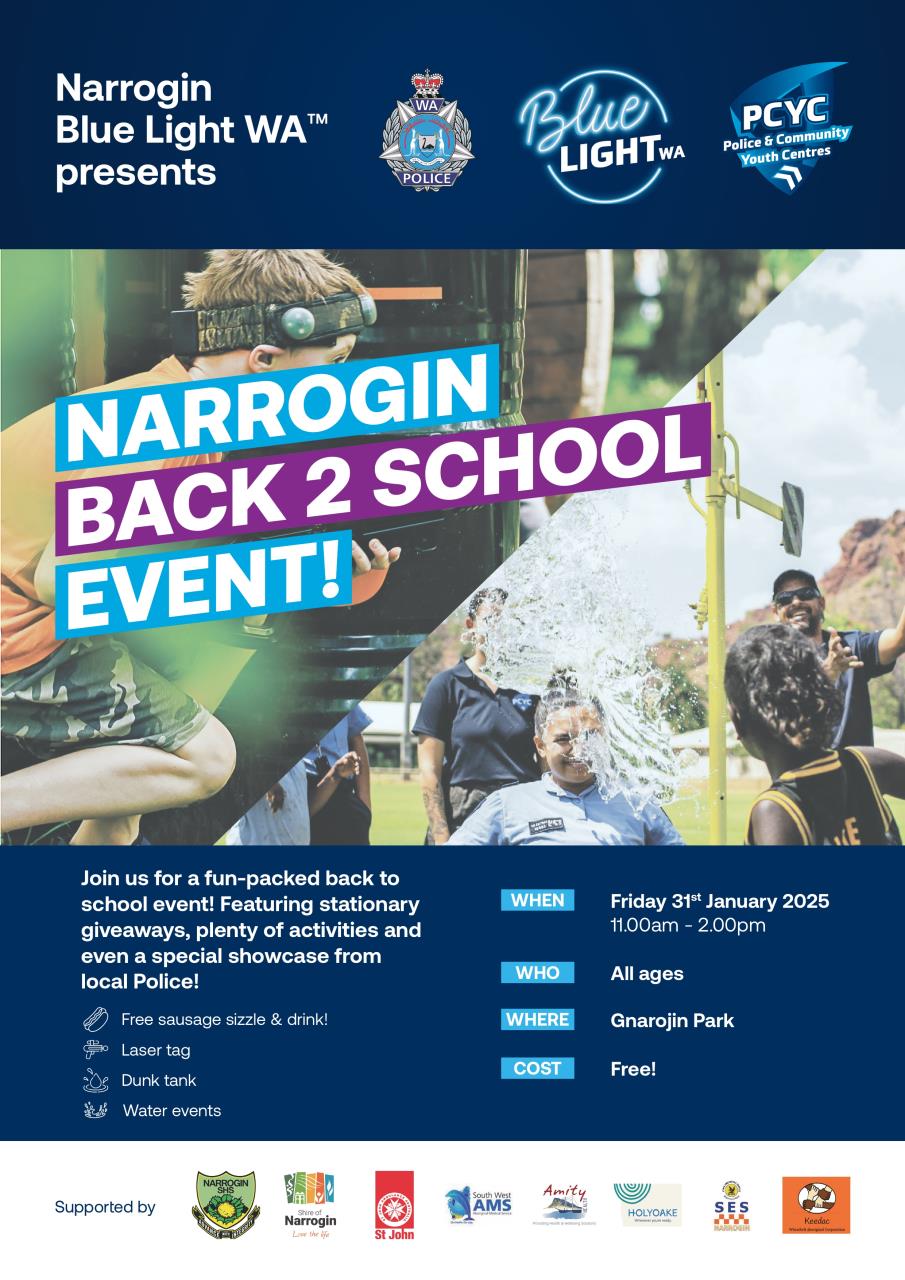 Narrogin Back to School Event