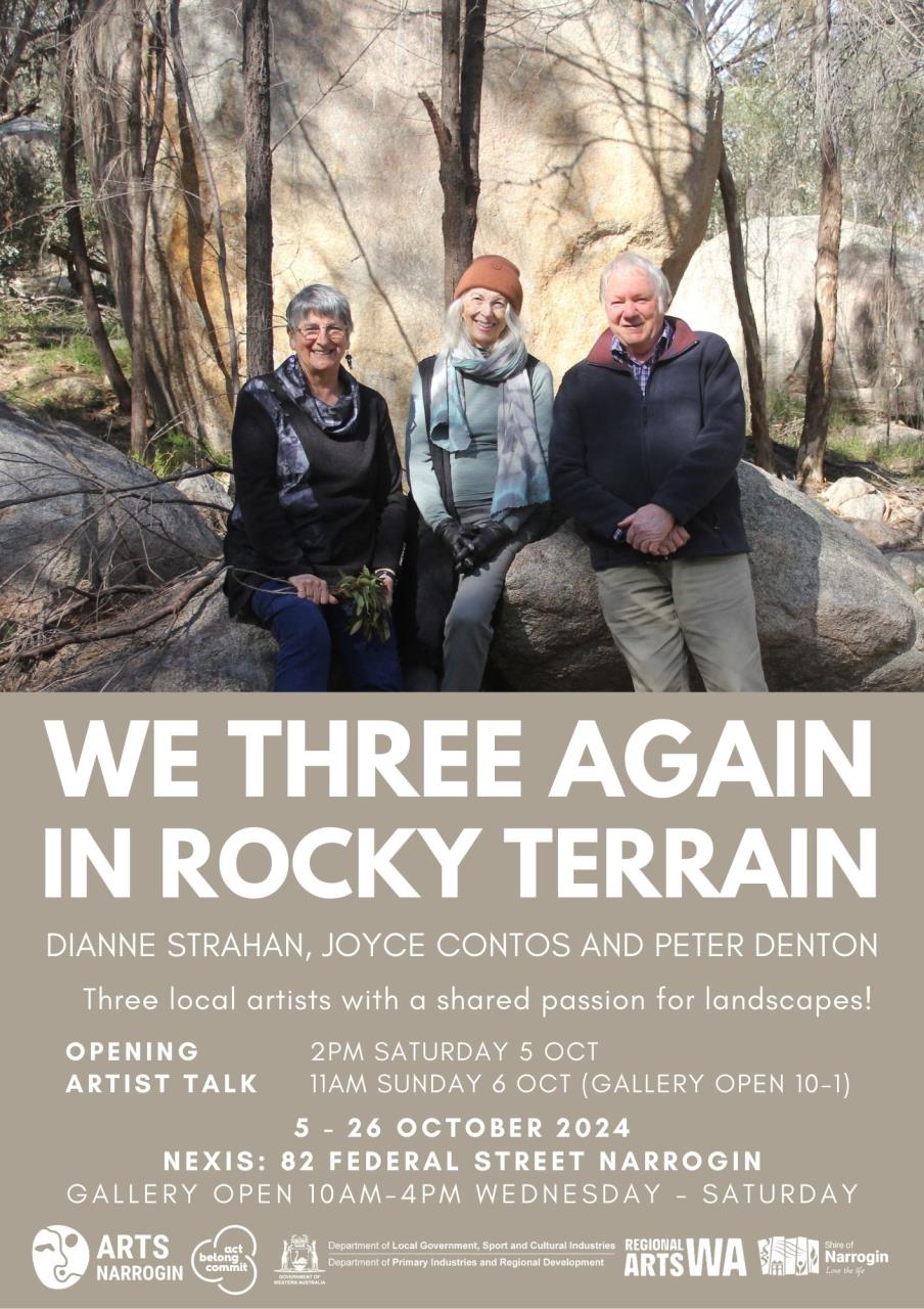 We Three Again in Rocky Terrain