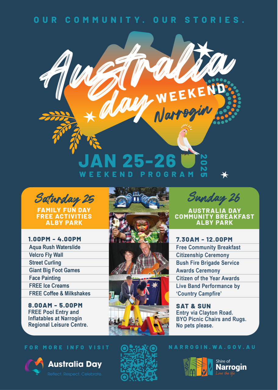 Australia Day Celebrations: Family Fun Day at Alby Park